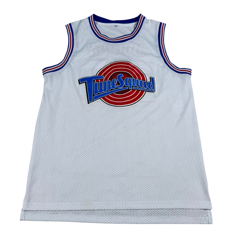 Space Jam Basketball Jersey Mens XL White Michael Jordan 23 Tune Squad 90s Movie